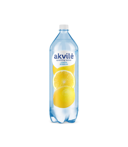 Akvile - Lemon Flavour Lightly Carbonated Water 1.5L