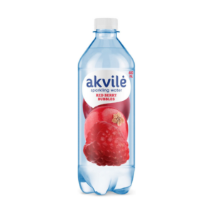 Akvile - Red Berries Flavour Carbonated Water 600ml Acorus - Linden Flowers Tea 50g