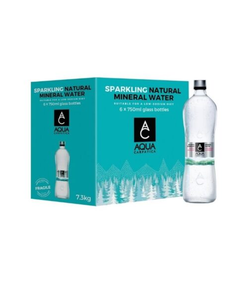 Aqua Carpatica - Sparkling Water 750ml (Glass Bottle)