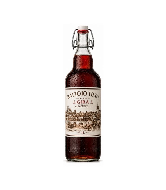 Baltojo-Tilto-Kvass-in-a-Glass-Bottle-1LN1 Svalia - Classic Cheese Snack with Garlic 75g