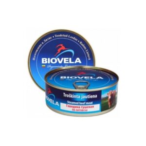 Biovela - Beef Stew 240g Akvile - Carbonated Natural Mineral Water 1.5L