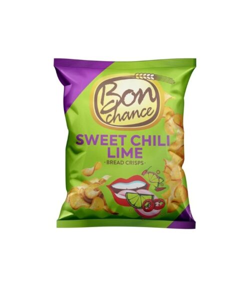 Bon Chance - Bread Chips Sweet Chili and Lime Flavour 120g Bon Chance - Bread Chips Sweet Chili and Lime Flavour 120g