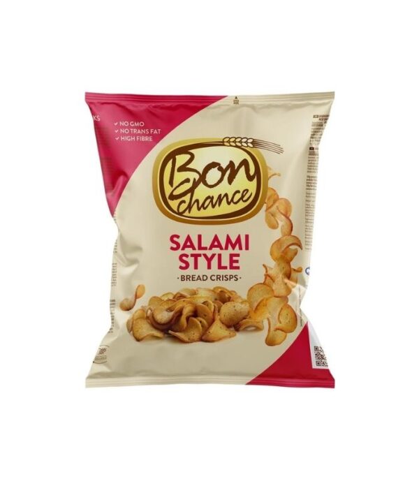 Bon Chance - Bread Crisps Salami Taste 120g Bon Chance - Bread Crisps Salami Taste 120g