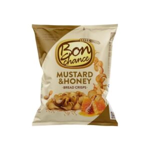 Bon Chance - Bread Crisps with Mustard and Honey 120g Aha - Caramel Corn Sticks 75g