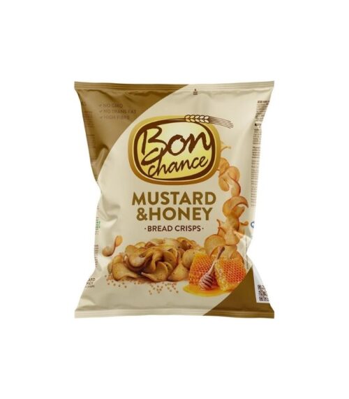 Bon Chance - Bread Crisps with Mustard and Honey 120g Bon Chance - Bread Crisps with Mustard and Honey 120g
