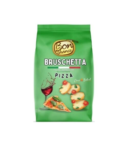 Bon Chance - Bruschetta Chips with Pizza Flavour 70g Bon Chance - Bruschetta Chips with Pizza Flavour 70g