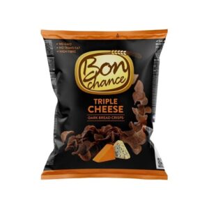 Bon Chance - Dark Bread Crisps with Triple Cheese 120g Aroma Gold - Ground Coffee In-Cup 250g
