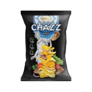 Chazz - Potato Chips Greek Kebab Flavour 90g Aha - Apple Juice Drink 0,2l