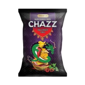 Chazz - Potato Chips Thai Sweet Chili Flavour 90g Bon Chance - Bread Chips Sweet Chili and Lime Flavour 120g