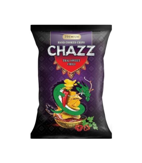 Chazz - Potato Chips Thai Sweet Chili Flavour 90g Chazz - Potato Chips Thai Sweet Chili Flavour 90g