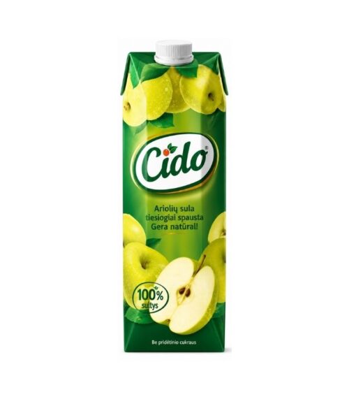 Cido-Apple-Juice-100-1LN1 Cido - Apple Juice 100% 1L