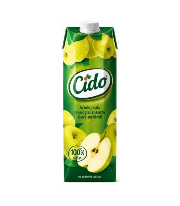 Cido-Apple-Juice-100-1LN1 Cido - Apple Juice 100% 1L