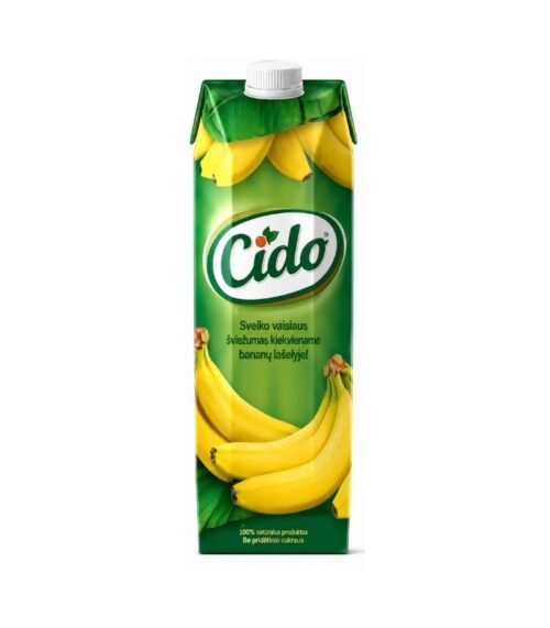 Cido-Banana-Nectar-1LN1 Cido - Banana Nectar 1L