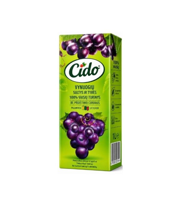Cido-Grape-Nectar-B6-Vitamin-200mlN1 Cido - Grape Nectar +B6 Vitamin 200ml