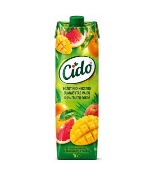 Cido-Multifruit-Nectar-1LN1 Cido - Multifruit Nectar 1L
