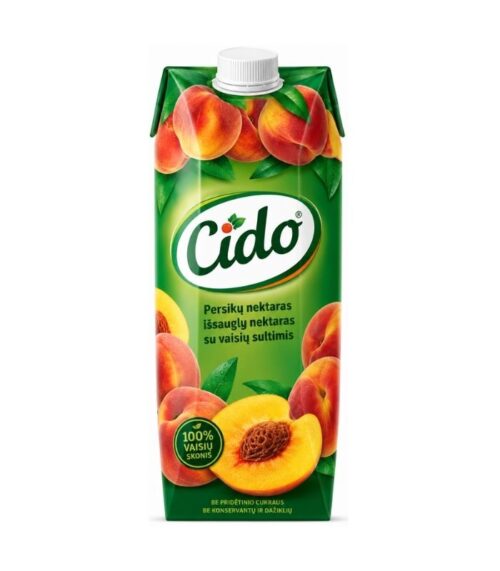 Cido-Peach-Nectar-1LN1 Cido - Peach Nectar 1L