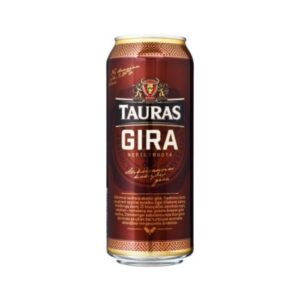 Cido - Tauras Natural Unfiltered Kvass can 500ml Jega - Barbecue Flavour Peanuts 200g