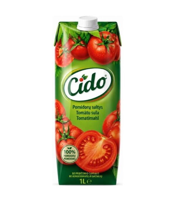 Cido-Tomato-Juice-100-1LN1 Cido - Tomato Juice 100% 1L