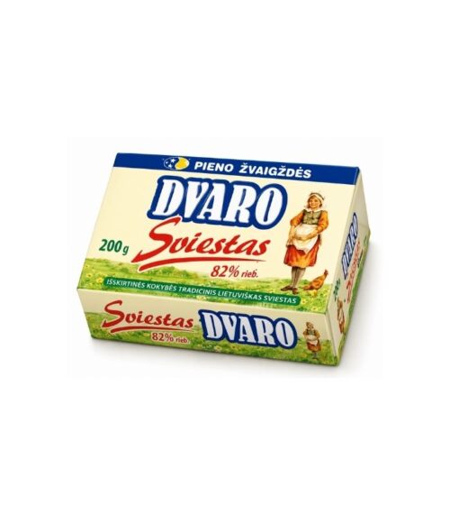 Dvaro-Butter-82-Fat-200gN1 Dvaro - Butter 82% Fat 200g