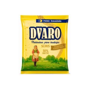 Dvaro-Cheese-50-Fat-240gN1 A.Banionio - Chicken Eggs 10 pcs Size L