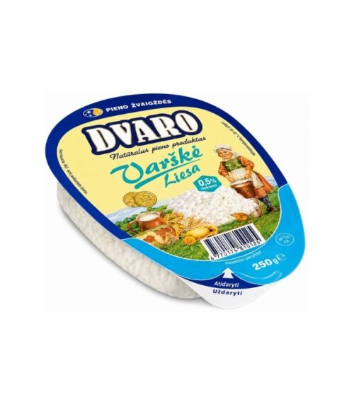 Dvaro-Curd-0.5-Fat-250gN1 Dvaro - Curd 0.5% Fat 250g