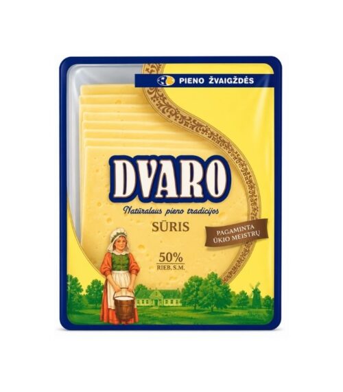 Dvaro-Sliced-Cheese-150gN1 Dvaro - Sliced Cheese 150g