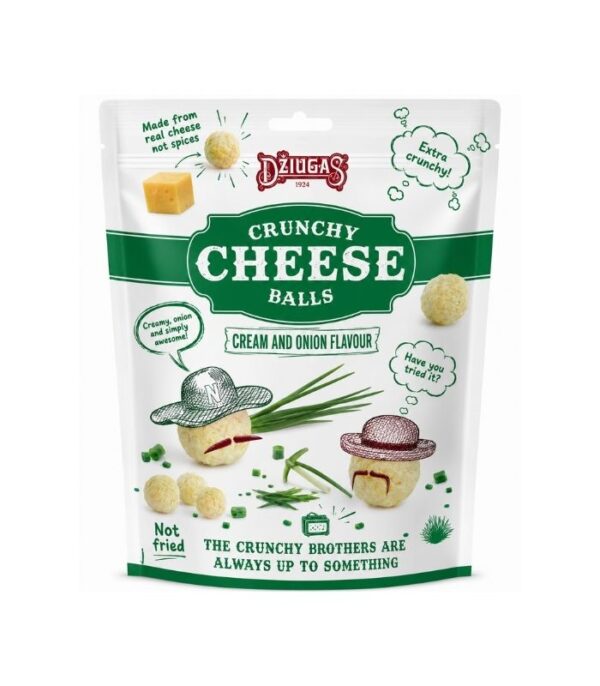Dziugas-Balls-of-Crunchy-Dried-Cheese-with-Cream-and-Onion-Flavour-40gN1 Dziugas - Balls of Crunchy Dried Cheese with Cream and Onion Flavour 40g