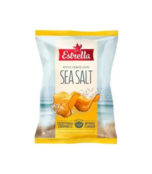 Estrella - Kettle Potato Crisps Salted 120g Estrella - Kettle Potato Crisps Salted 120g