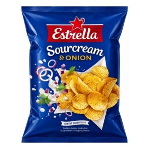 Estrella-Sour-Cream-and-Onion-Flavour-Crisps-130gN1 Cido - 15 Tomato Juice 1L