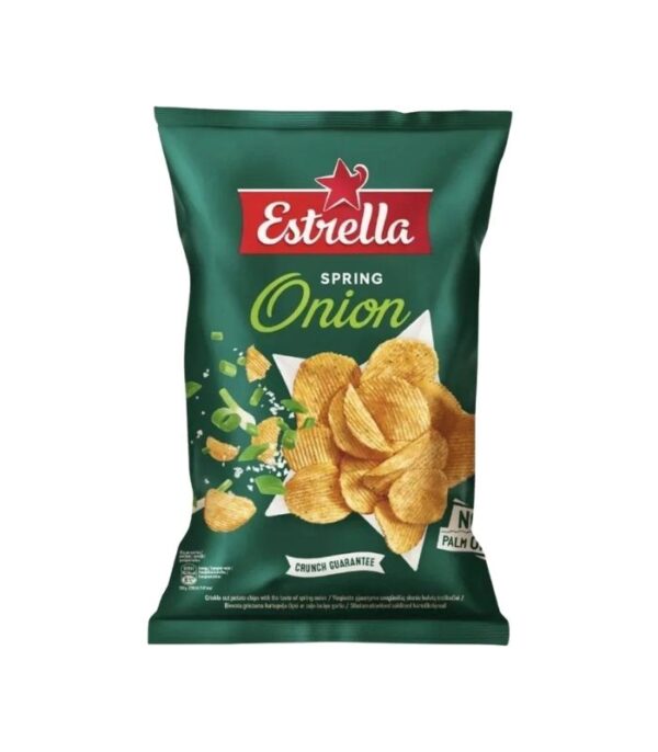 Estrella - Spring Onion Crisps 130g Estrella - Spring Onion Crisps 130g