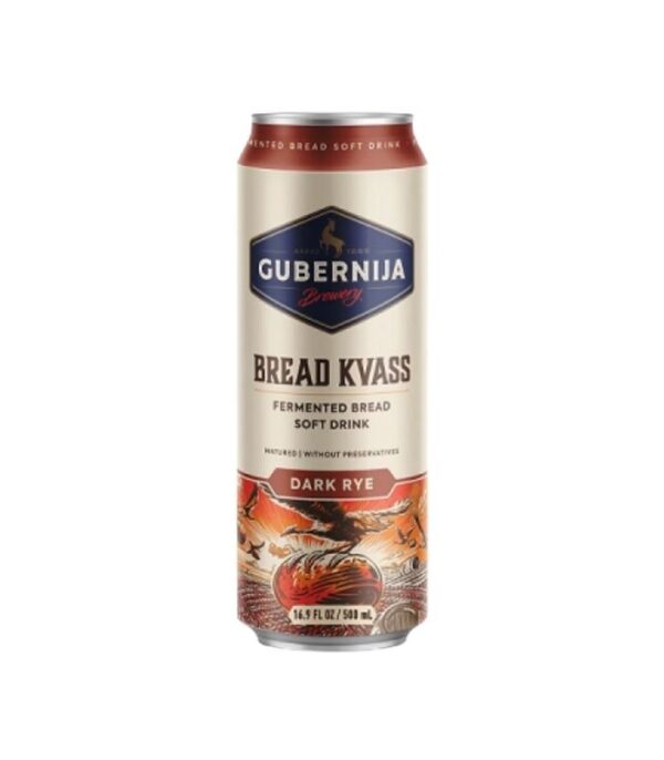 Gubernija - Bread Kvass Can 500ml Gubernija - Bread Kvass Can 500ml