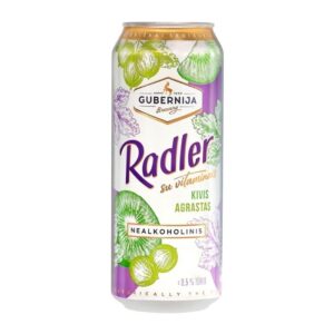 Gubernija - Radler Kiwi Gooseberry Non Alcoholic Can 500ml Gamtos - Fermented Buttermilk with Prunes and Wheat Bran 500g