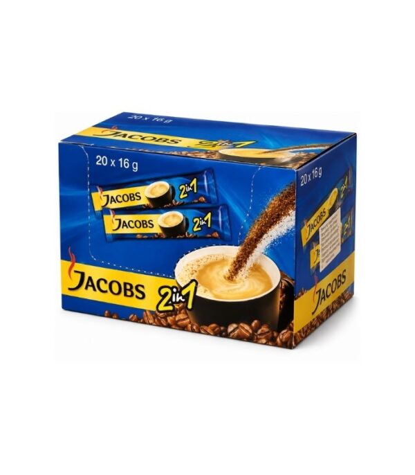 Jacobs-2in1-Instant-Coffee-20x12.4gN1 Jacobs - 2in1 Instant Coffee 20x12.4g