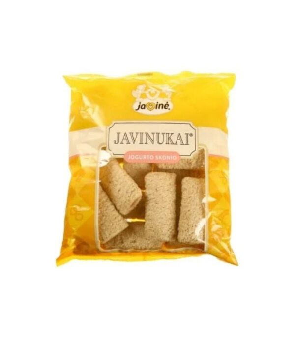Javine - Corn Sticks Javinukai with Yogurt Filling 150g Javine - Corn Sticks Javinukai with Yogurt Filling 150g