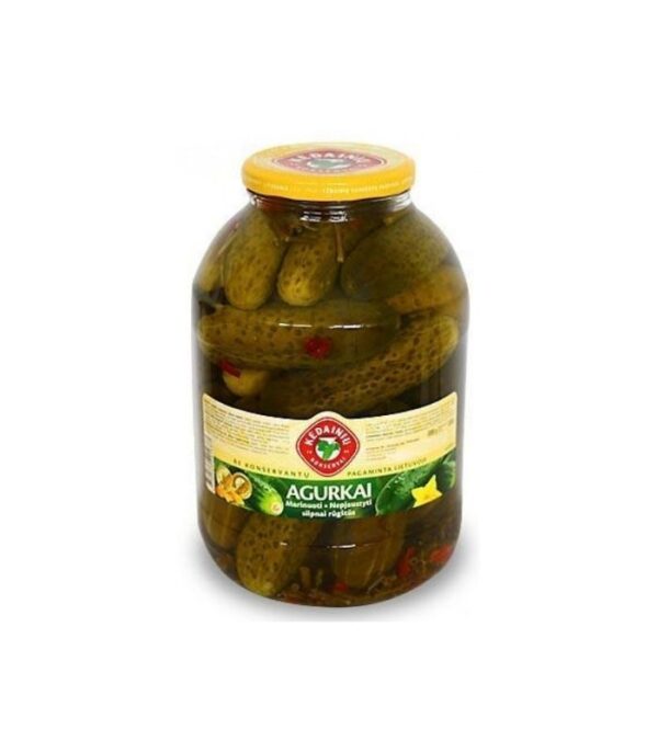 Kedainiu Konservai - Kedainiu Pickled Cucumbers 3L Kedainiu Konservai - Kedainiu Pickled Cucumbers 3L