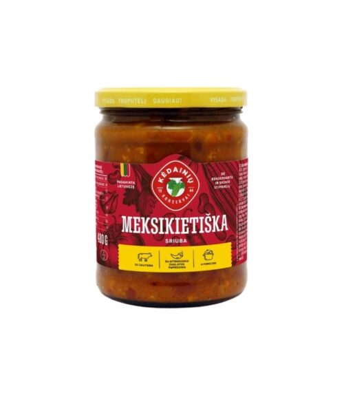 Kedainiu Konservai - Mexican Soup 480g Kedainiu Konservai - Mexican Soup 480g