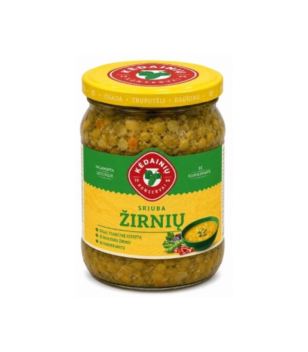 Kedainiu-Konservai-Peas-Soup-with-Smoked-Flank-500mlN1 Kedainiu Konservai - Peas Soup with Smoked Flank 500ml