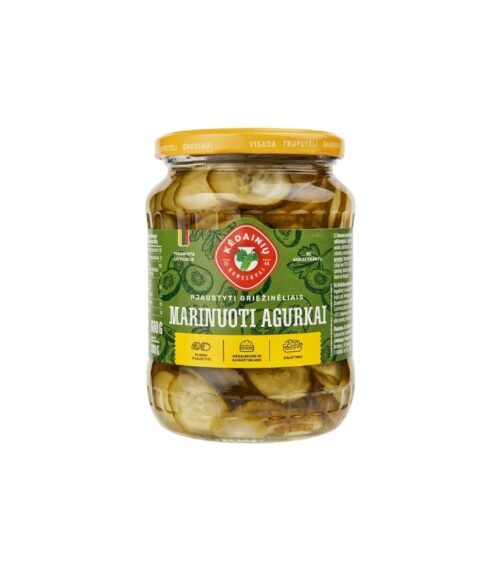 Kedainiu Konservai - Pickled Cucumber in Slices 680g Kedainiu Konservai - Pickled Cucumber in Slices 680g