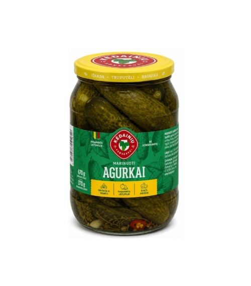 Kedainiu-Konservai-Pickled-Cucumbers-900mlN1 Kedainiu Konservai - Pickled Cucumbers 900ml
