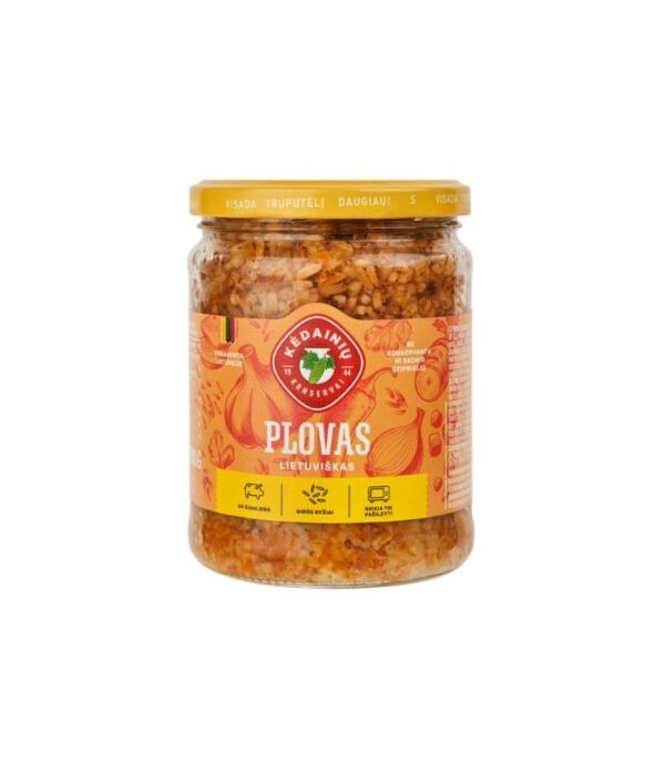 Kedainiu Konservai - Pilaf 480g Kedainiu Konservai - Pilaf 480g