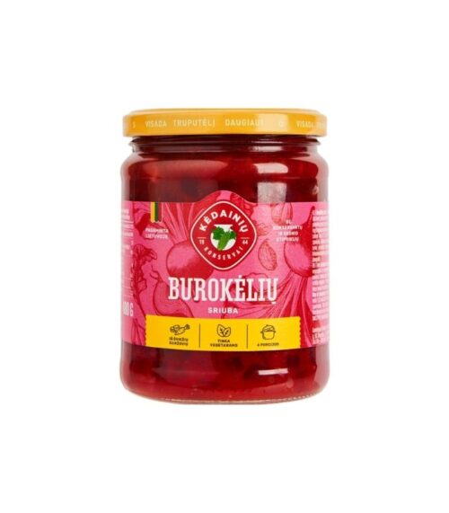 Kedainiu Konservai - Red Beetroot Soup 500ml Kedainiu Konservai - Red Beetroot Soup 500ml