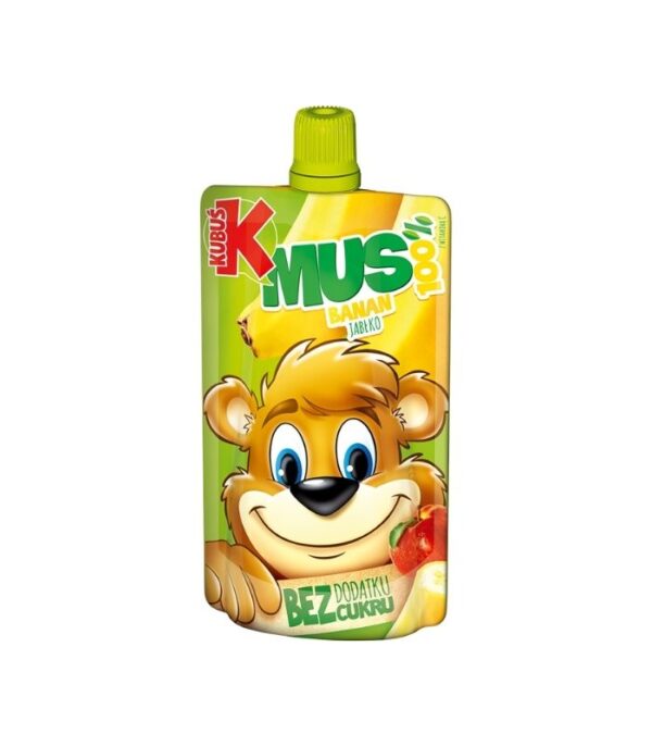 Kubus - Mousse Banana 100g Kubus - Mousse Banana 100g