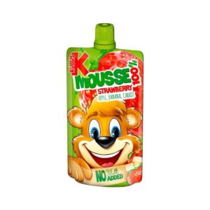 Kubus - Mousse Strawberry 100g Akvile - Carbonated Natural Mineral Water 1.5L
