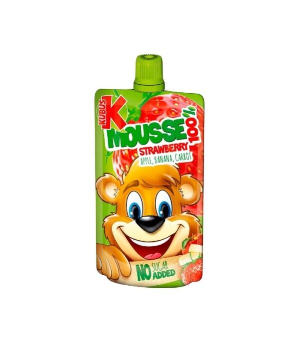Kubus - Mousse Strawberry 100g Kubus - Mousse Strawberry 100g