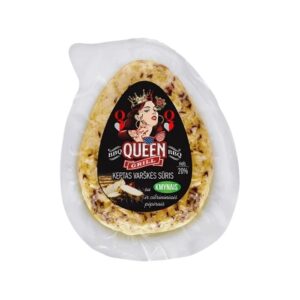 Luksiu Pienine - BBQ Queen Fried Curd Cheese with Caraway Lemon Pepper 230g Bon Chance - Bread Chips Sweet Chili and Lime Flavour 120g