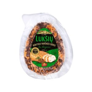 Luksiu Pienine - Luksiu Smoked Curd Cheese with Caraway 230g Estrella - Cheese and Jalapeno Chips 115g