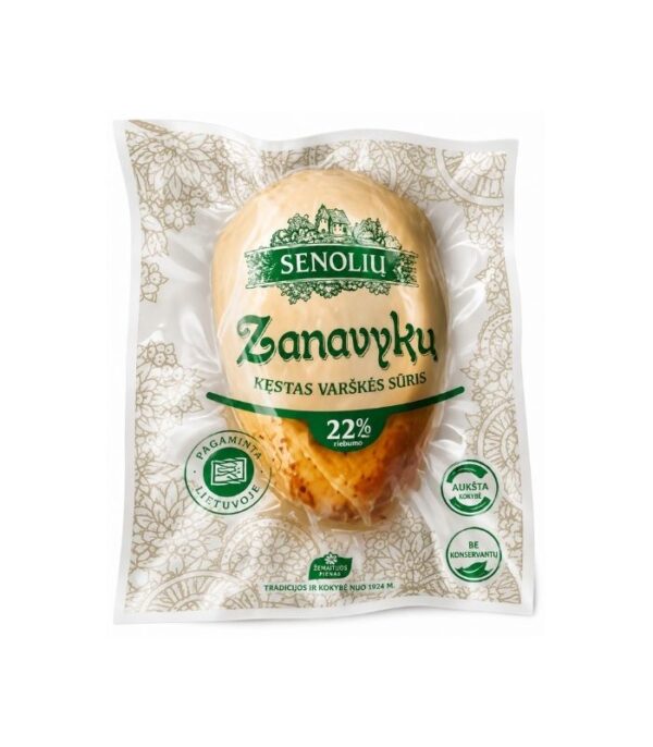 Luksiu-Pienine-Zanavyku-Fried-Curd-Cheese-230gN1 Luksiu Pienine - Zanavyku Fried Curd Cheese 230g