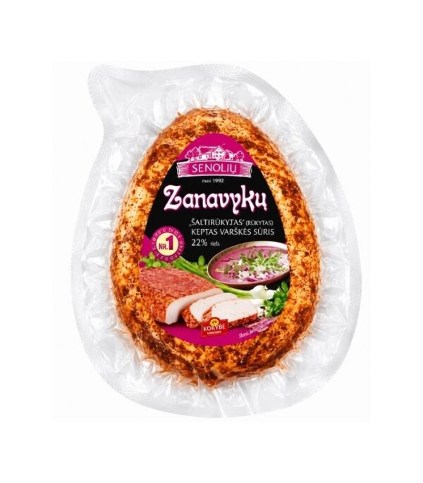 Luksiu-Pienine-Zanavyku-Fried-Curd-Cheese-with-Cold-Beet-Soup-Flavor-230gN1 Luksiu Pienine - Zanavyku Fried Curd Cheese with Cold Beet Soup Flavor 230g