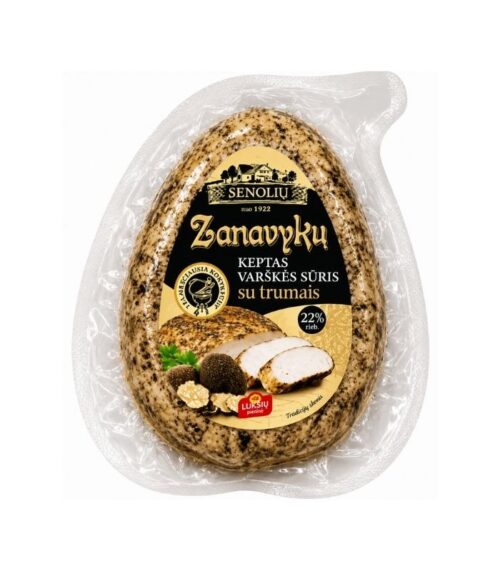 Luksiu-Pienine-Zanavyku-Fried-Curd-Cheese-with-Dried-Truffles-230g (1)N1 Luksiu Pienine - Zanavyku Fried Curd Cheese with Dried Truffles 230g