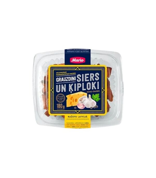Mario - Cheese and Garlic Fried Bread 180g Mario - Cheese and Garlic Fried Bread 180g